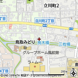 鳥取県鳥取市吉方町2丁目465周辺の地図