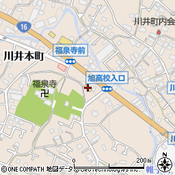神奈川県横浜市旭区川井本町83-3周辺の地図