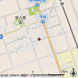 滋賀県長浜市木之本町千田651周辺の地図