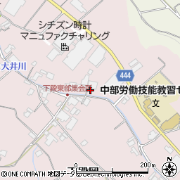 長野県飯田市下殿岡456周辺の地図