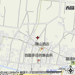 鳥取県東伯郡北栄町西園1295周辺の地図