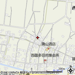 鳥取県東伯郡北栄町西園1109周辺の地図