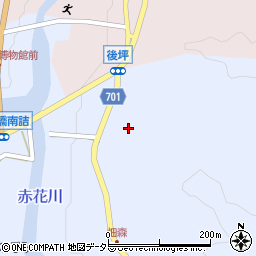 兵庫県豊岡市但東町畑山976周辺の地図