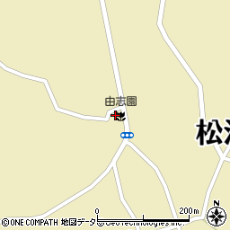 島根県松江市八束町波入1232周辺の地図