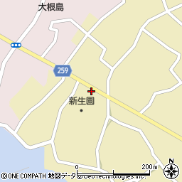 島根県松江市八束町波入1402周辺の地図