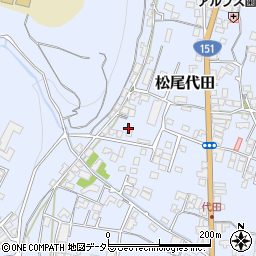 長野県飯田市松尾代田1408-4周辺の地図
