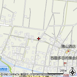 鳥取県東伯郡北栄町西園929周辺の地図