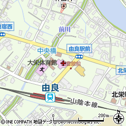 北栄町図書館周辺の地図