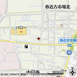 岐阜県岐阜市春近古市場南102周辺の地図