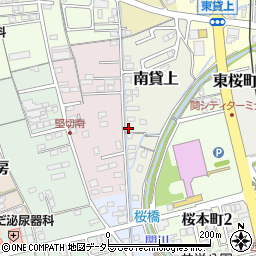 岐阜県関市南貸上7周辺の地図