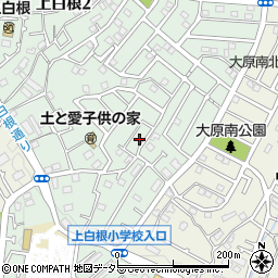 神奈川県横浜市旭区上白根2丁目17周辺の地図