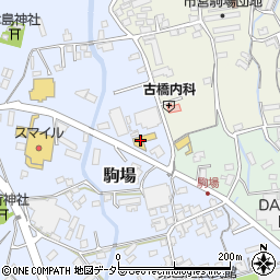 岐阜トヨペット中津川店周辺の地図
