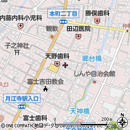 小山田・園芸店周辺の地図