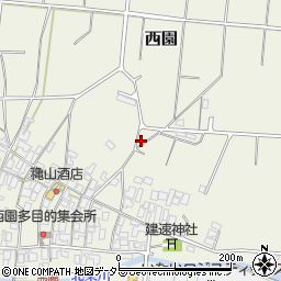 鳥取県東伯郡北栄町西園1626周辺の地図