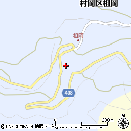 兵庫県美方郡香美町村岡区柤岡559周辺の地図