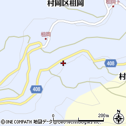 兵庫県美方郡香美町村岡区柤岡596周辺の地図