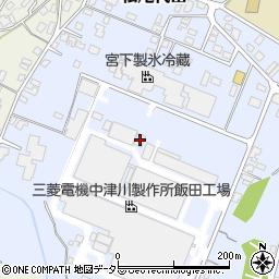 長野県飯田市松尾代田1156周辺の地図