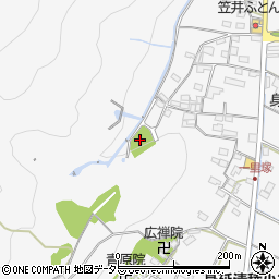昭和川砂防公園周辺の地図