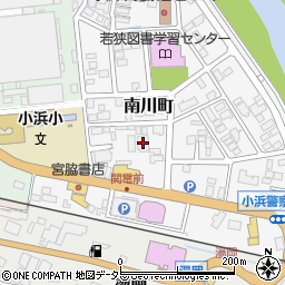 南川町変電所周辺の地図