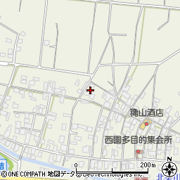 鳥取県東伯郡北栄町西園1075周辺の地図