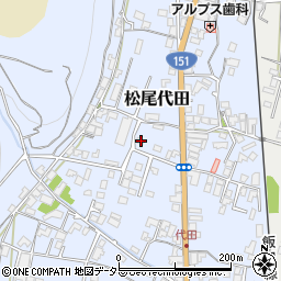 長野県飯田市松尾代田1433周辺の地図
