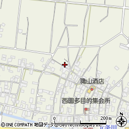 鳥取県東伯郡北栄町西園1080周辺の地図