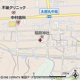 中島公民館周辺の地図