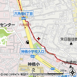 神奈川県横浜市港北区篠原西町11周辺の地図