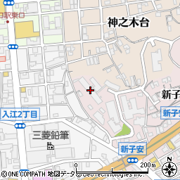 アリュール横濱新子安周辺の地図