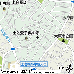 神奈川県横浜市旭区上白根2丁目16周辺の地図