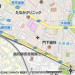 鳥取県鳥取市吉方温泉3丁目721周辺の地図