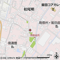 松尾明コミュニティ防災センター周辺の地図