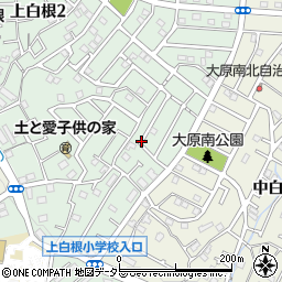 神奈川県横浜市旭区上白根2丁目18周辺の地図