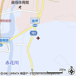 兵庫県豊岡市但東町畑山971-1周辺の地図