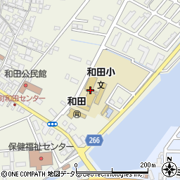 高浜町立和田小学校周辺の地図