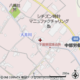 長野県飯田市下殿岡442周辺の地図