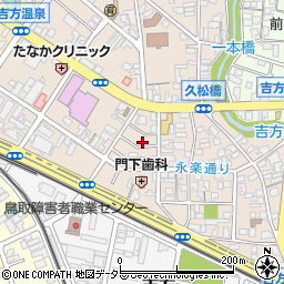 鳥取県鳥取市吉方温泉3丁目616周辺の地図