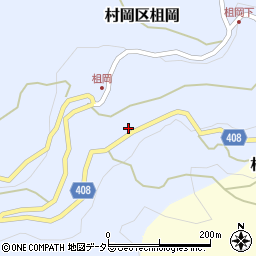 兵庫県美方郡香美町村岡区柤岡602周辺の地図