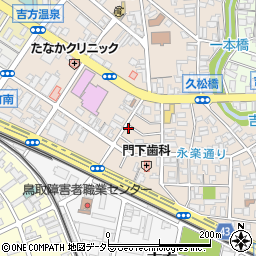 鳥取県鳥取市吉方温泉3丁目629周辺の地図