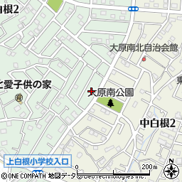 神奈川県横浜市旭区上白根2丁目20周辺の地図