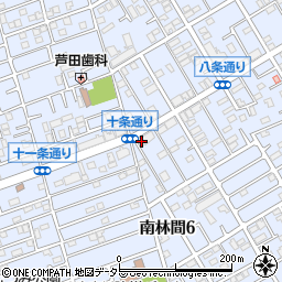鈴久酒店周辺の地図