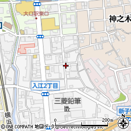 白幡テント商会本社周辺の地図