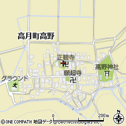 滋賀県長浜市高月町高野1142周辺の地図