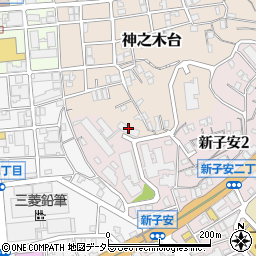 丸菱ロイヤルハイム神之木台周辺の地図