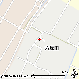 鳥取県鳥取市六反田96周辺の地図