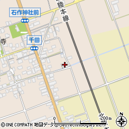 滋賀県長浜市木之本町千田645周辺の地図