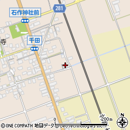 滋賀県長浜市木之本町千田645周辺の地図