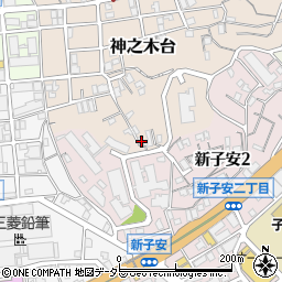 神奈川県横浜市神奈川区神之木台19-6周辺の地図