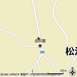 島根県松江市八束町波入1749周辺の地図