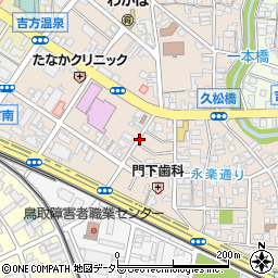 鳥取県鳥取市吉方温泉3丁目周辺の地図